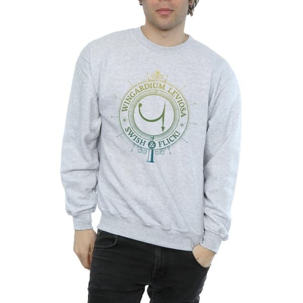 Harry Potter Mens Wingardium Leviosa Charm Sweatshirt
