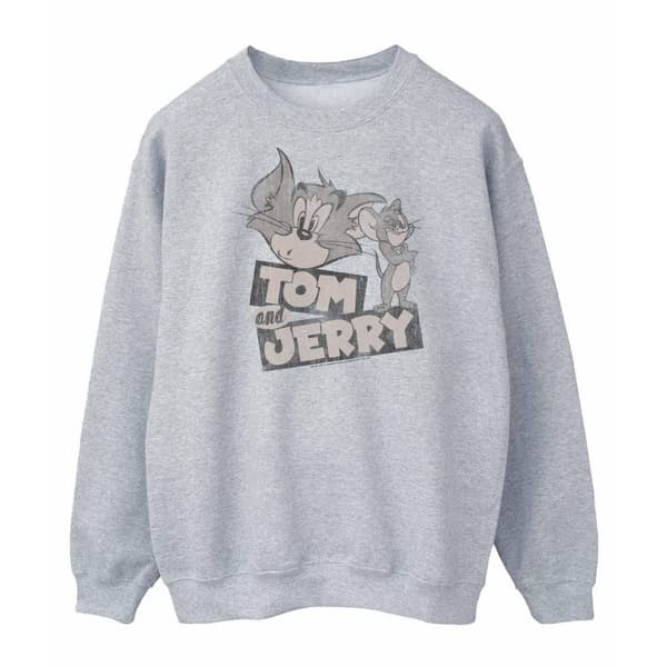 Tom and Jerry Mens Wink Sweatshirt
