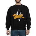 Miniatyrbilde 3 av 5: Looney Tunes Mens Daffy Duck Face Sweatshirt