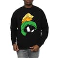 Miniatyrbillede 5 af 5: Looney Tunes Mens Marvin The Martian Face Sweatshirt