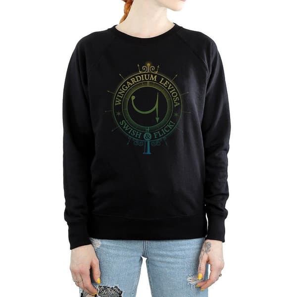 Harry Potter Womens/Ladies Wingardium Leviosa Charm Sweatshirt