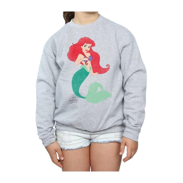 Disney Princess Girls Classic Ariel Sweatshirt