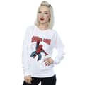 Miniatyrbillede 2 af 3: Spider-Man Womens/Ladies Leap Sweatshirt