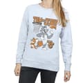 Pikkukuva 2 / 5: Tom and Jerry Womens/Ladies Spinning Basketball Sweatshirt