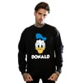 Miniatyrbilde 2 av 4: Disney Mens Donald Duck Face Sweatshirt