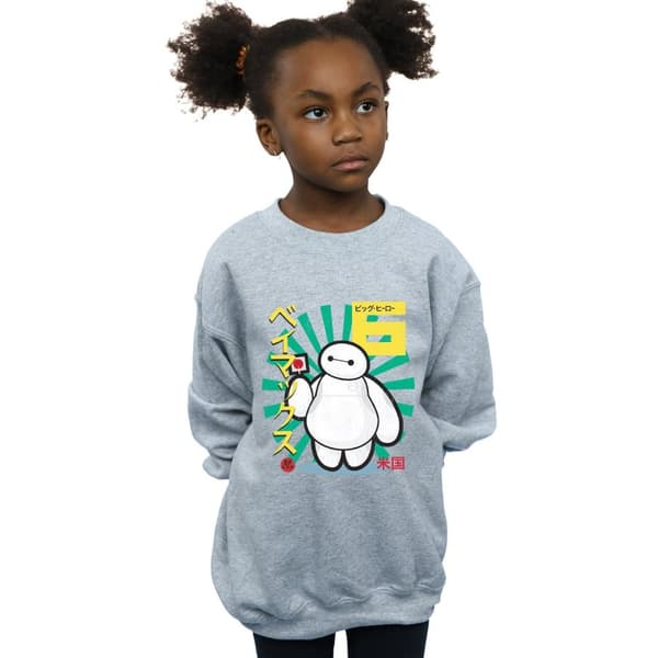 Big Hero 6 Boys Baymax Lollipop Sweatshirt