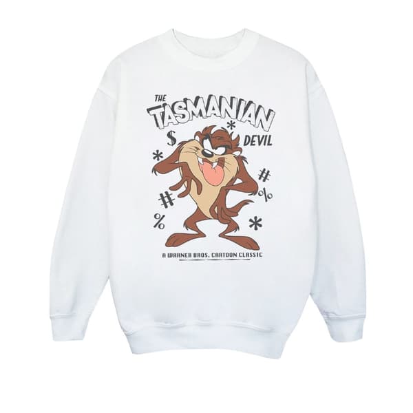 Looney Tunes Pojkar Tasmanian Devil Vintage Sweatshirt