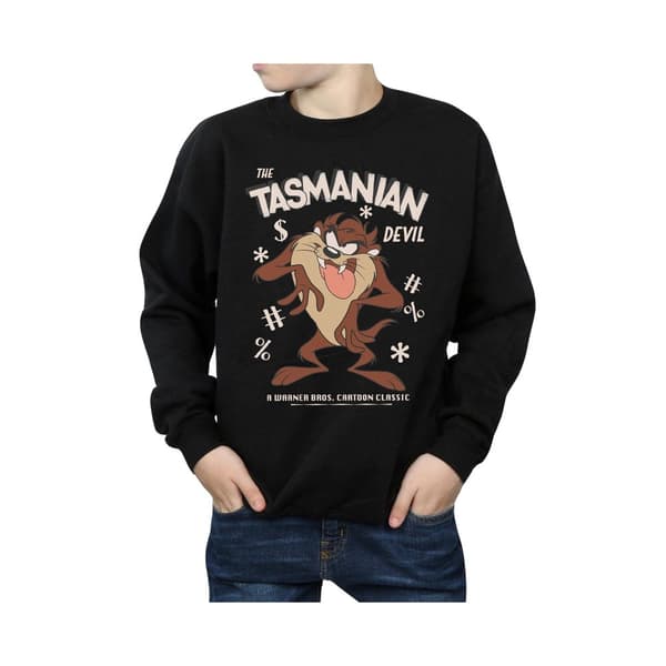 Looney Tunes Pojkar Tasmanian Devil Vintage Sweatshirt