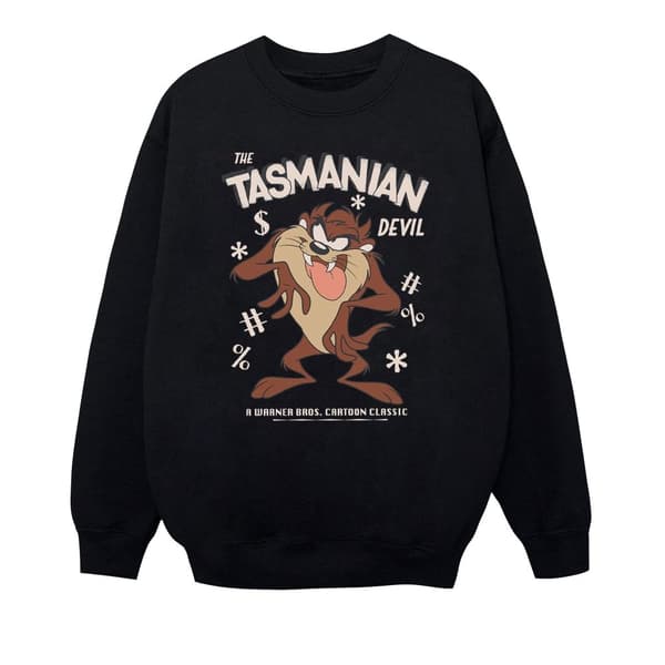 Looney Tunes Pojkar Tasmanian Devil Vintage Sweatshirt