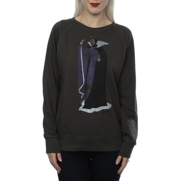 Snow White And The Seven Dwarfs Womens/Ladies Classic Evil Queen Heather Sweatshirt
