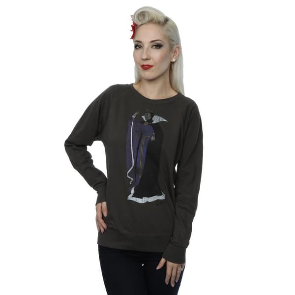 Snow White And The Seven Dwarfs Womens/Ladies Classic Evil Queen Heather Sweatshirt