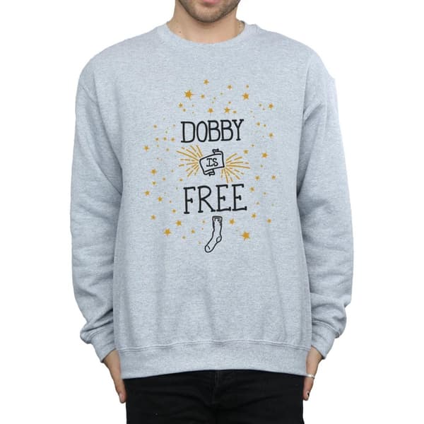 Harry Potter Mens Dobby Is Free Sweatshirt