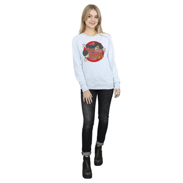 Tom and Jerry Dam/Tjej Classic Catch Sweatshirt