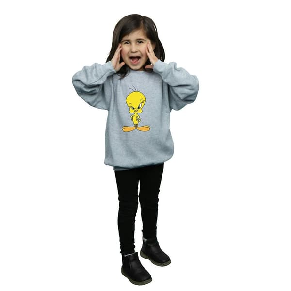Looney Tunes Sweatshirt Tweety Angry för flickor