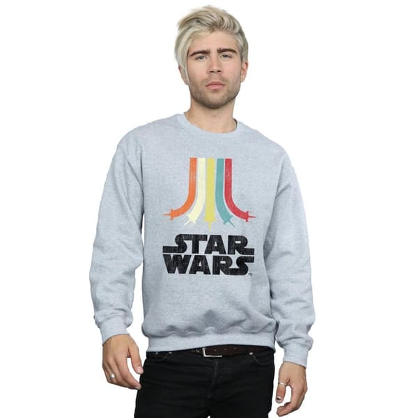 Star Wars Mens Rainbow Sweatshirt