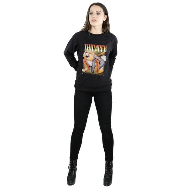 Bambi Womens/Ladies Thumper Montage Sweatshirt