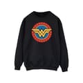 Miniatyrbild 1 av 2: Wonder Woman Sweatshirt med cirkellogga för kvinnor/damer
