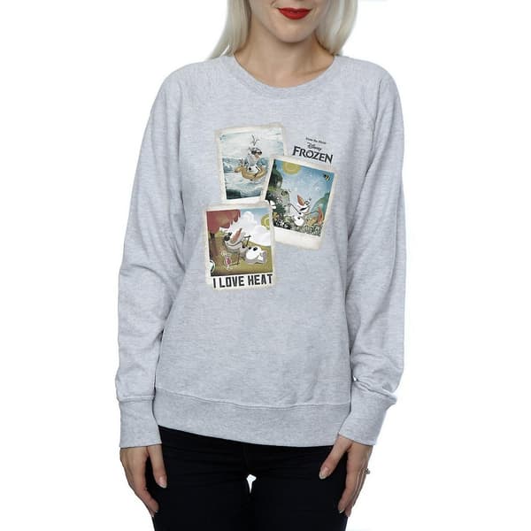 Frozen Womens/Ladies Olaf Polaroid Sweatshirt