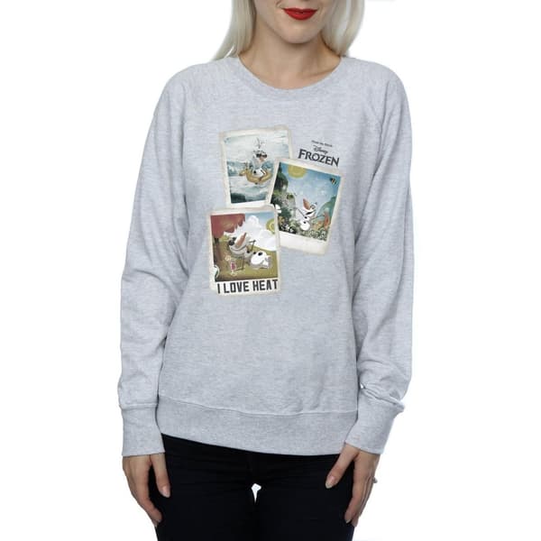 Frozen Womens/Ladies Olaf Polaroid Sweatshirt