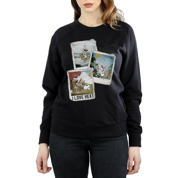 Frozen Womens/Ladies Olaf Polaroid Sweatshirt