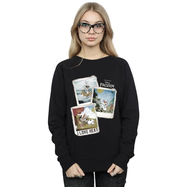 Frozen Womens/Ladies Olaf Polaroid Sweatshirt