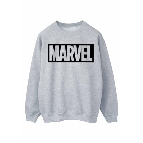 Marvel Womens/Ladies Outline Logo Sweatshirt