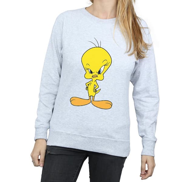 Looney Tunes Womens/Ladies Angry Tweety Sweatshirt