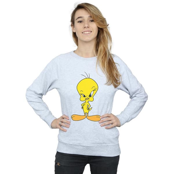 Looney Tunes Womens/Ladies Angry Tweety Sweatshirt
