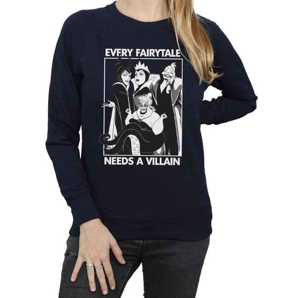 Disney Princess Dam/kvinnor Varje saga behöver en skurk - Sweatshirt
