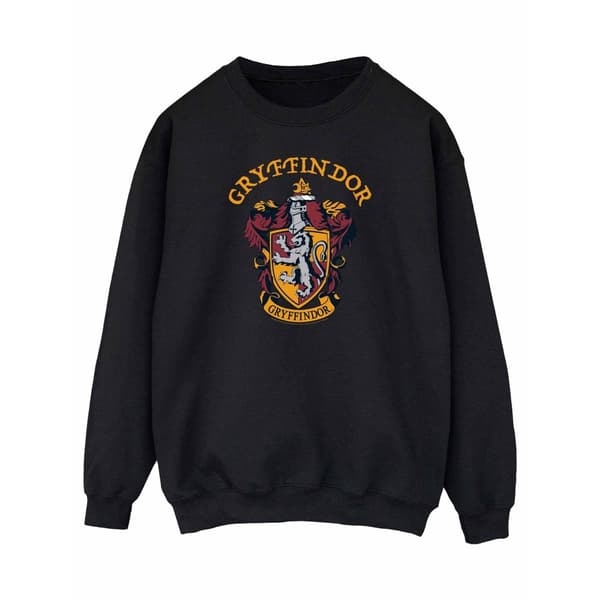 Harry Potter Womens/Ladies Gryffindor Sweatshirt Black L