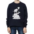 Miniatyrbild 3 av 5: 101 Dalmatians Sweatshirt med stol för pojkar