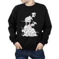 Miniatyrbild 3 av 5: 101 Dalmatians Sweatshirt med stol för pojkar