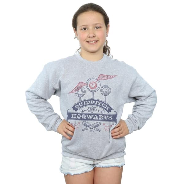 Harry Potter Girls Quidditch At Hogwarts Sweatshirt