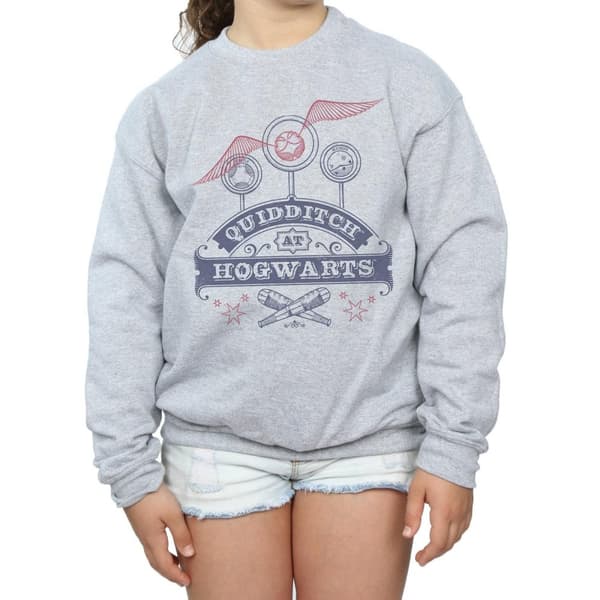 Harry Potter Girls Quidditch At Hogwarts Sweatshirt
