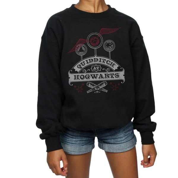 Harry Potter Girls Quidditch At Hogwarts Sweatshirt