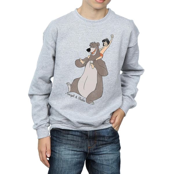 Jungle Book Boys Classic Mowgli And Baloo Sweatshirt