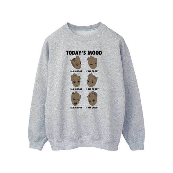 Guardians Of The Galaxy Womens/Ladies Today´s Mood Groot Sweatshirt