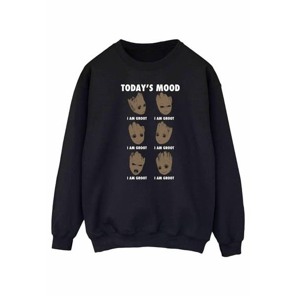 Guardians Of The Galaxy Womens/Ladies Today´s Mood Groot Sweatshirt