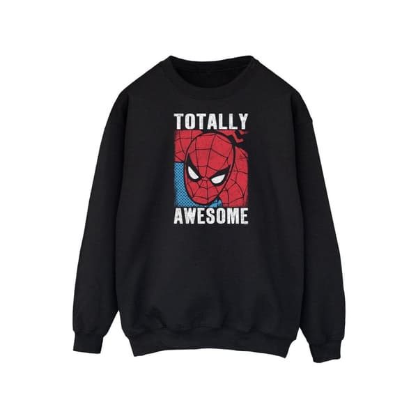 Spider-Man Mens Totally Awesome Sweatshirt
