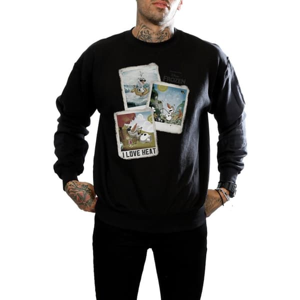 Frozen Mens Olaf Polaroid Sweatshirt