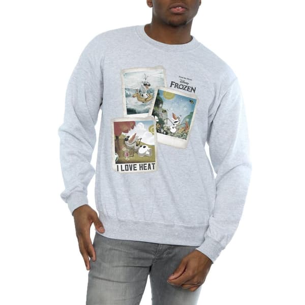 Frozen Mens Olaf Polaroid Sweatshirt