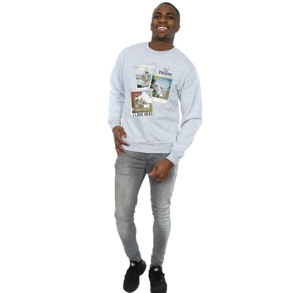 Frozen Mens Olaf Polaroid Sweatshirt