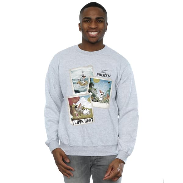 Frozen Mens Olaf Polaroid Sweatshirt