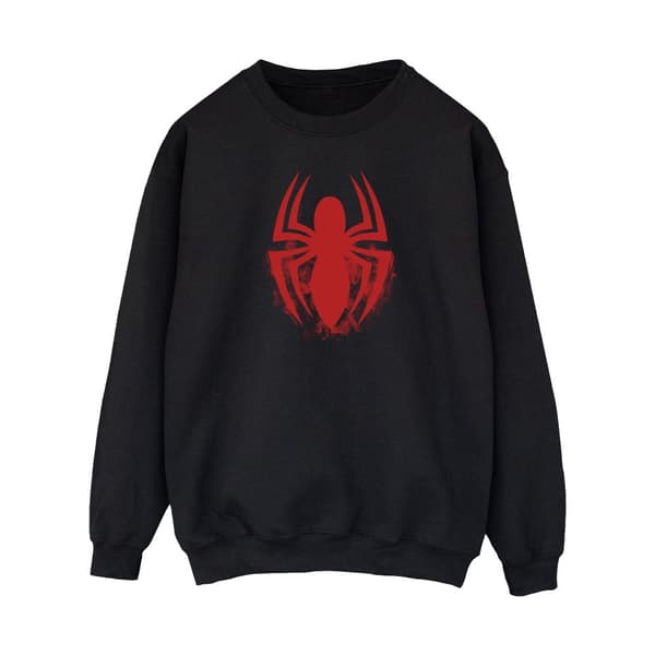 Spider-Man Mens Emblem Logo Sweatshirt