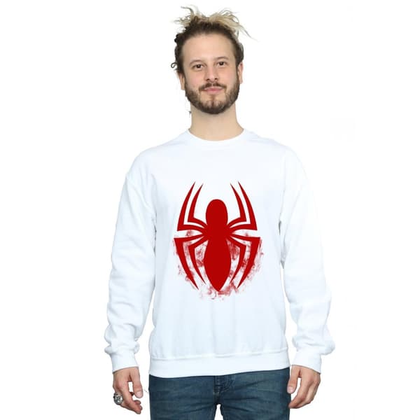 Spider-Man Herr Emblem Logo Sweatshirt