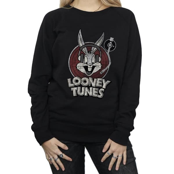 Looney Tunes Womens/Ladies Bugs Bunny Logo Sweatshirt