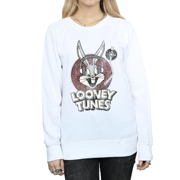 Looney Tunes Womens/Ladies Bugs Bunny Logo Sweatshirt