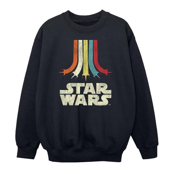 Star Wars Boys Retro Rainbow Sweatshirt