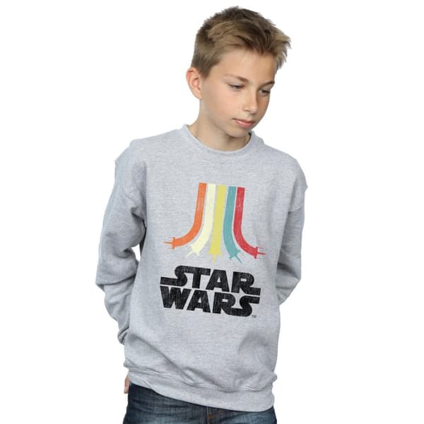 Star Wars Boys Retro Rainbow Sweatshirt
