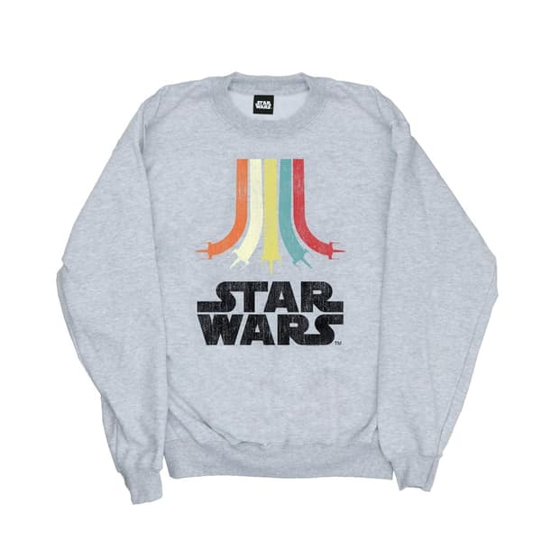Star Wars Boys Retro Rainbow Sweatshirt